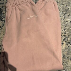 Lazypant sweat pants very comfy light pink size small